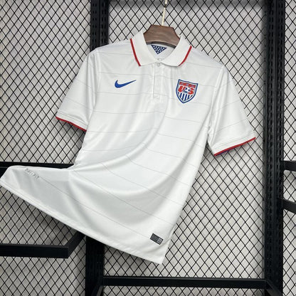 USA 🇺🇸 2014 World Cup Home Jersey. - World Cup Retro Soccer Shop