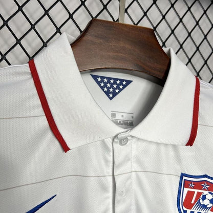 USA 🇺🇸 2014 World Cup Home Jersey. - World Cup Retro Soccer Shop