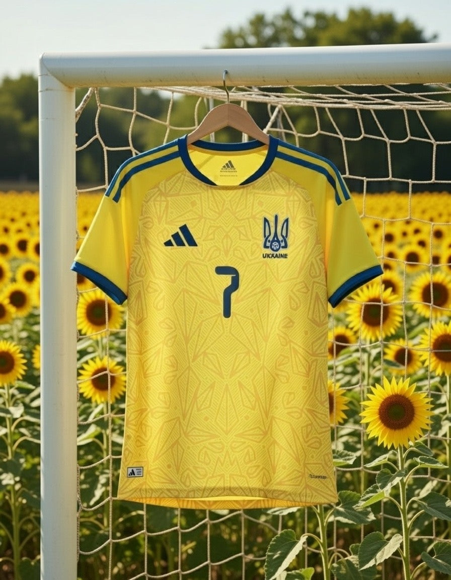 Ukraine New !!! 🇺🇦 2026 World Cup Home Jersey.